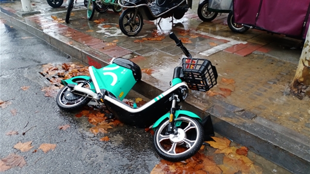 請把車子放好吧！