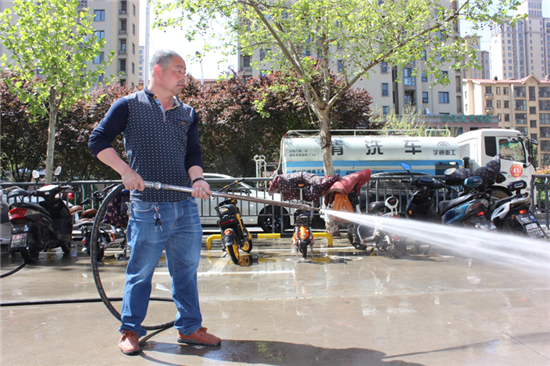 干凈整潔的街道助力營商環境優化